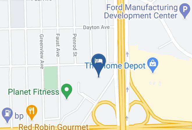 Wayne County Warrendale - Doubletree By Hilton Hotel Detroit Dearborn Maps