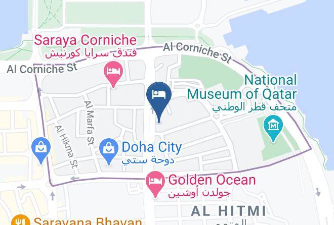 Doha - Doubletree By Hilton Hotel Doha Old Town Maps