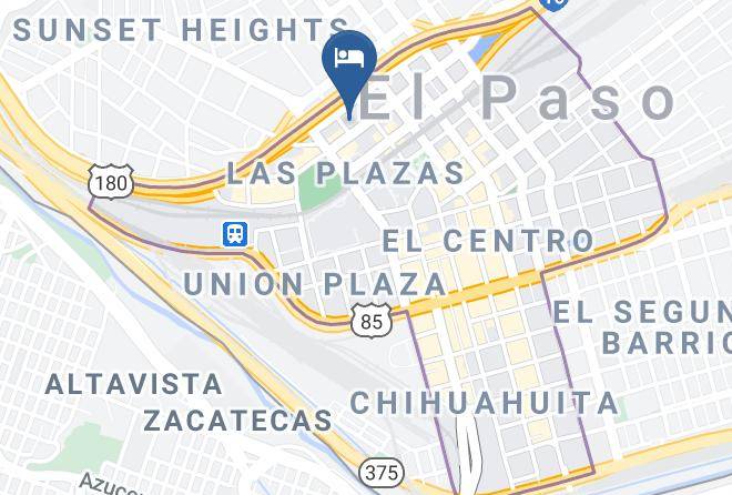 El Paso - Doubletree By Hilton Hotel El Paso Downtown Maps