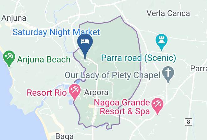Bardez - Doubletree By Hilton Hotel Goa Arpora Baga Maps