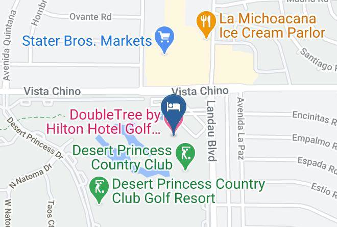 Riverside - Doubletree By Hilton Hotel Golf Resort Palm Springs Maps