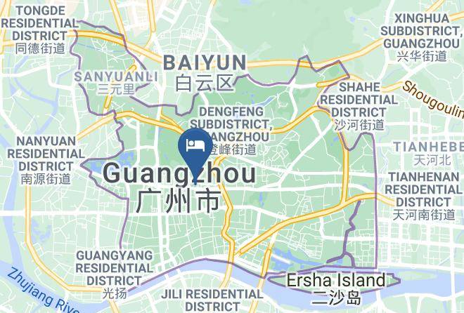 Guangzhou - Doubletree By Hilton Hotel Guangzhou Maps