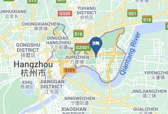 Hangzhou - Doubletree By Hilton Hotel Hangzhou East Maps