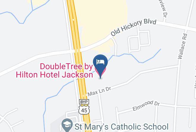 Madison - Doubletree By Hilton Hotel Jackson Maps