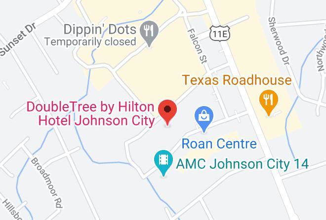 Washington - Doubletree By Hilton Hotel Johnson City Maps