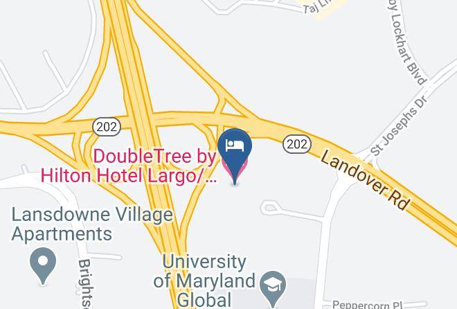 Prince George S - Doubletree By Hilton Hotel Largo Washington Dc Maps