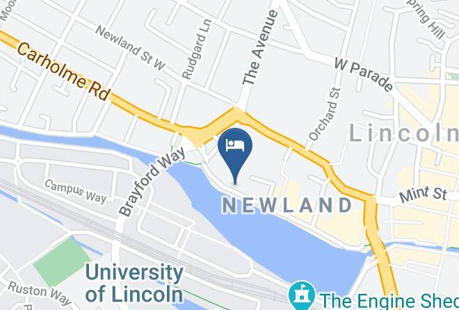 Lincs - Doubletree By Hilton Hotel Lincoln Maps