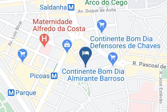 Lisbon - Doubletree By Hilton Hotel Lisbon Fontana Park Maps