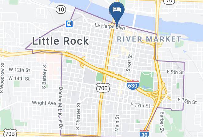 Pulaski - Doubletree By Hilton Hotel Little Rock Maps