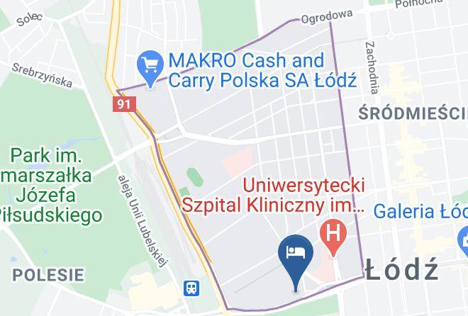 Lodz - Doubletree By Hilton Hotel Lodz Maps