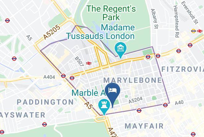 London - Doubletree By Hilton Hotel London Marble Arch Maps