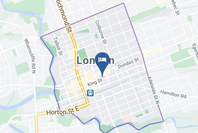 Middlesex - Doubletree By Hilton Hotel London Ontario Maps