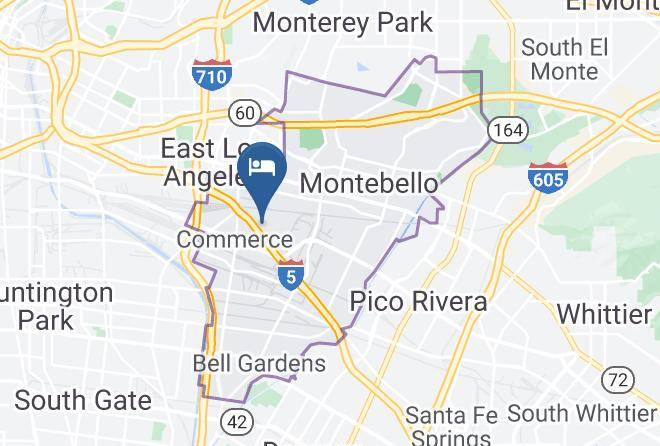 Los Angeles - Doubletree By Hilton Hotel Los Angeles Commerce Maps