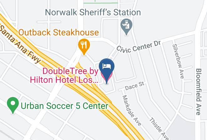Los Angeles - Doubletree By Hilton Hotel Los Angeles Norwalk Maps