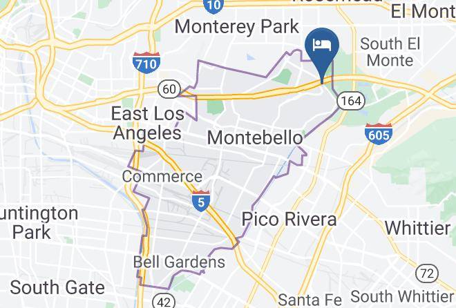 Los Angeles - Doubletree By Hilton Hotel Los Angeles Rosemead Maps