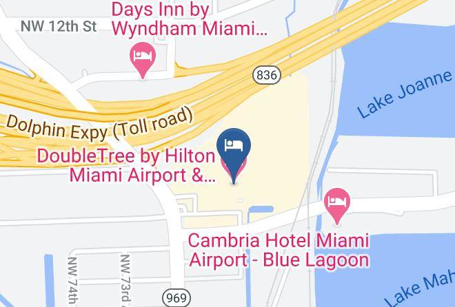 Miami Dade - Doubletree By Hilton Miami Airport & Convention Center Maps