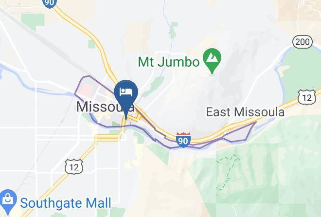 Missoula - Doubletree By Hilton Hotel Missoula Edgewater Maps