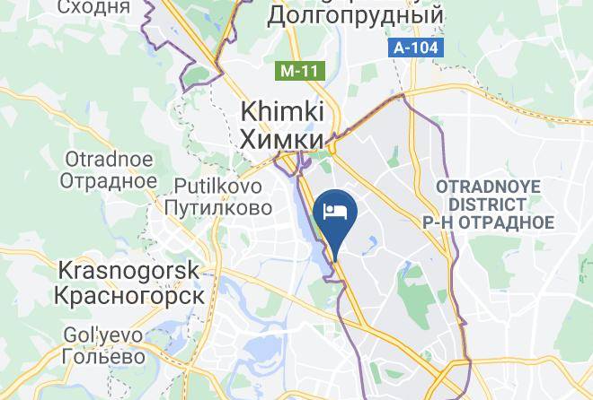 Moscow - Doubletree By Hilton Hotel Moscow Marina Maps