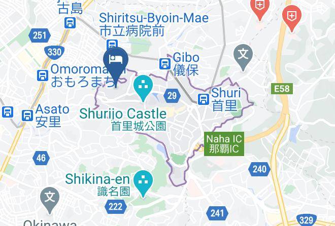 Naha City - Doubletree By Hilton Hotel Naha Shuri Castle Maps