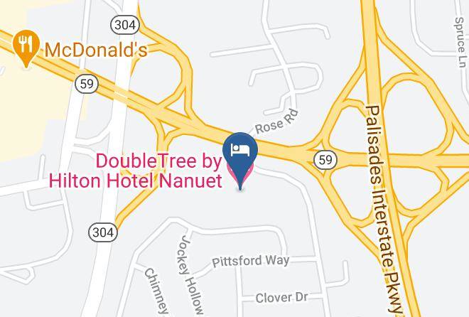 Rockland - Doubletree By Hilton Hotel Nanuet Maps