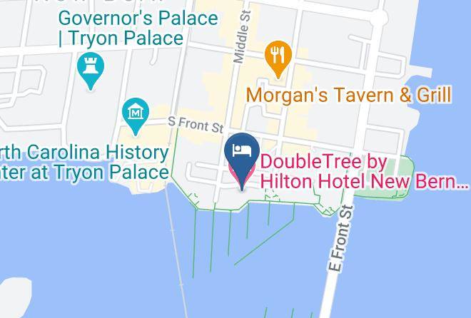 Craven - Doubletree By Hilton Hotel New Bern Riverfront Maps