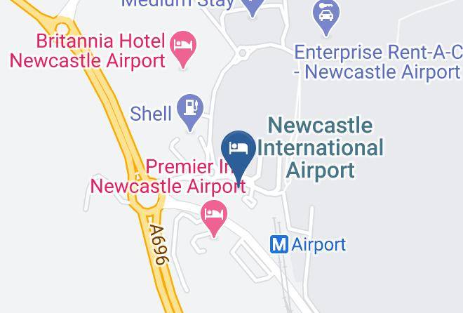 Newcastle Upon Tyne - Doubletree By Hilton Hotel Newcastle International Airport Maps