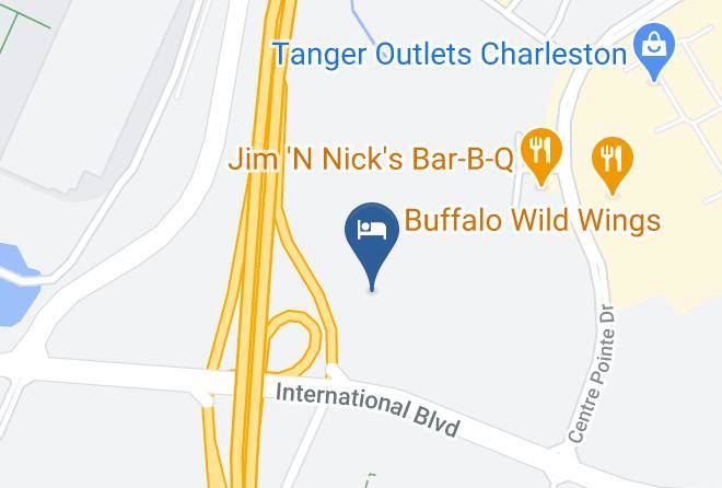 Doubletree By Hilton Hotel North Charleston Convention Center Map