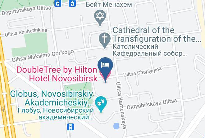 Novosibirsk - Doubletree By Hilton Hotel Novosibirsk Maps