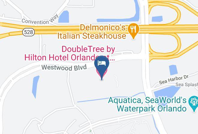 Orange - Doubletree By Hilton Hotel Orlando At Seaworld Maps