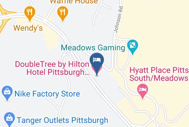 Washington - Doubletree By Hilton Hotel Pittsburgh Meadow Lands Maps