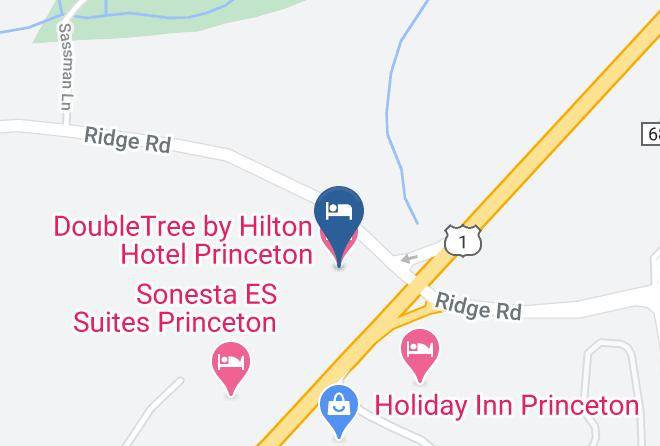Middlesex - Doubletree By Hilton Hotel Princeton Maps