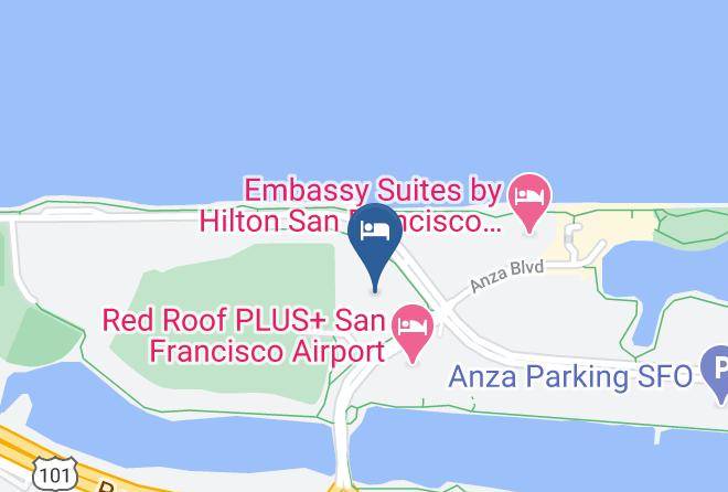 San Mateo - Doubletree By Hilton Hotel San Francisco Airport Maps