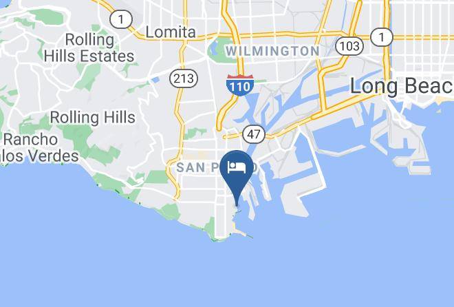 Doubletree By Hilton Hotel San Pedro Port Of Los Angeles Map