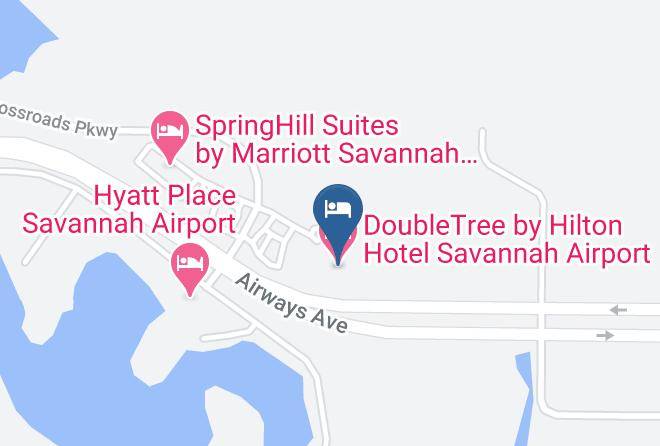 Chatham - Doubletree By Hilton Hotel Savannah Airport Maps