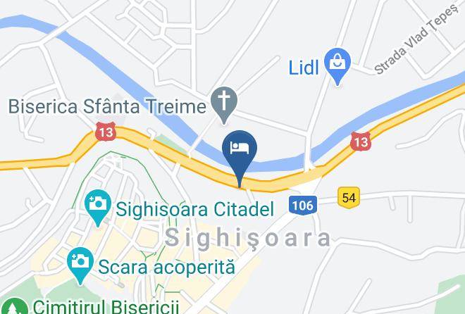 Sighisoara - Doubletree By Hilton Hotel Sighisoara Cavaler Maps