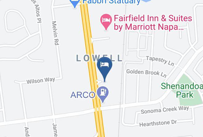 Napa - Doubletree By Hilton Hotel & Spa Napa Valley American Canyon Maps