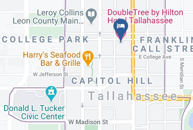 Leon - Doubletree By Hilton Hotel Tallahassee Maps