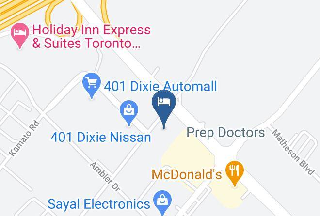 Peel - Doubletree By Hilton Hotel Toronto Airport West Maps