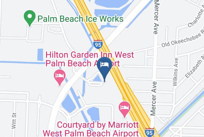 Palm Beach - Doubletree By Hilton Hotel West Palm Beach Airport Maps