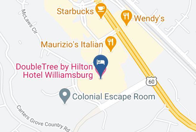 James City - Doubletree By Hilton Hotel Williamsburg Maps