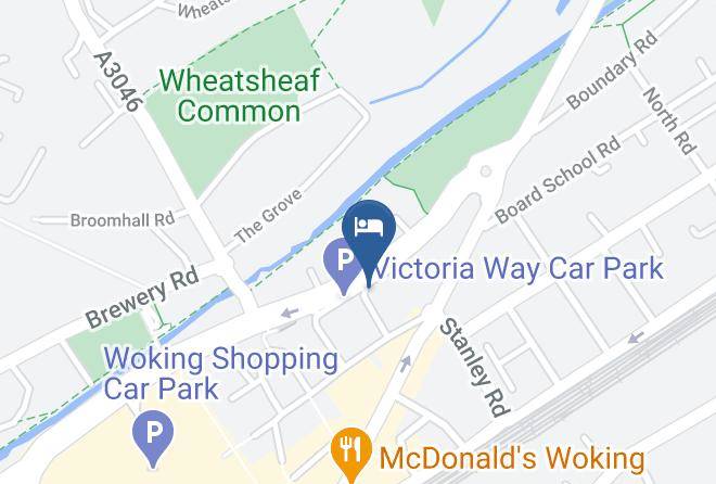 Surrey - Doubletree By Hilton Hotel Woking Maps