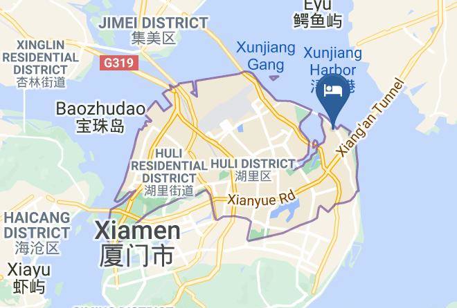 Xiamen - Doubletree By Hilton Hotel Xiamen Wuyuan Bay Maps