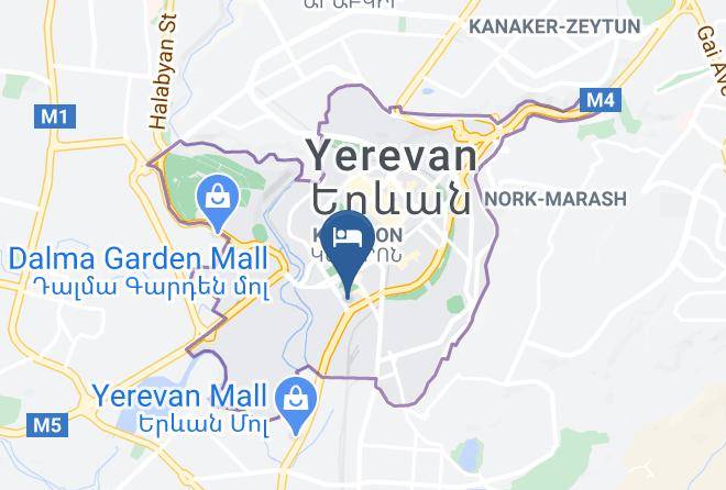 Doubletree By Hilton Hotel Yerevan City Centre Map