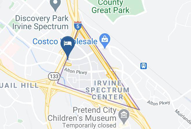 Orange - Doubletree By Hilton Hotel Irvine Spectrum Maps