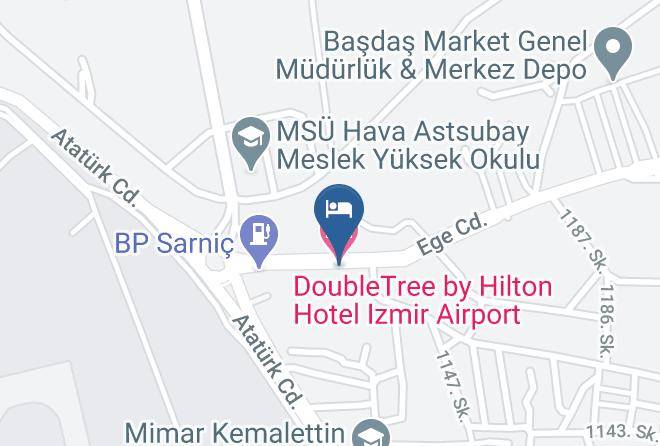 Gaziemir - Doubletree By Hilton Hotel Izmir Airport Maps