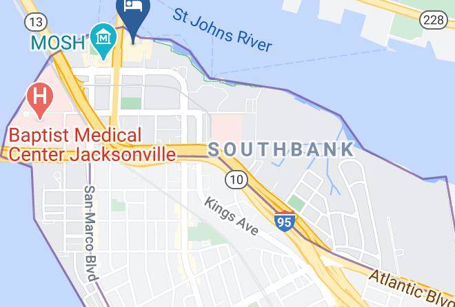 Duval - Doubletree By Hilton Hotel Jacksonville Riverfront Maps