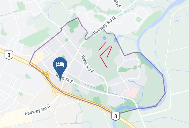Waterloo - Doubletree By Hilton Kitchener Maps