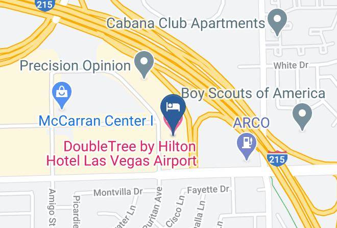 Clark - Doubletree By Hilton Hotel Las Vegas Airport Maps