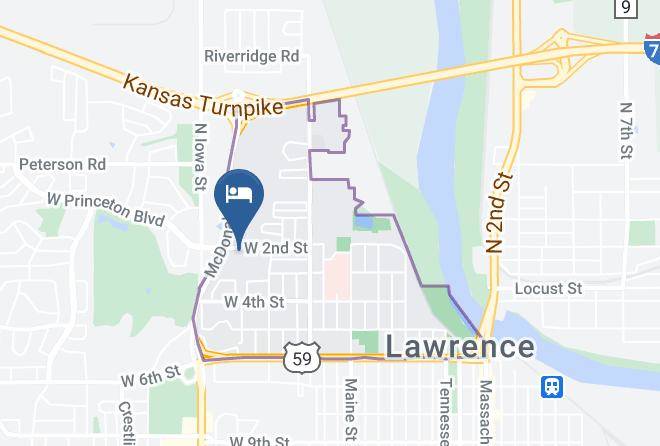 Douglas - Doubletree By Hilton Hotel Lawrence Maps