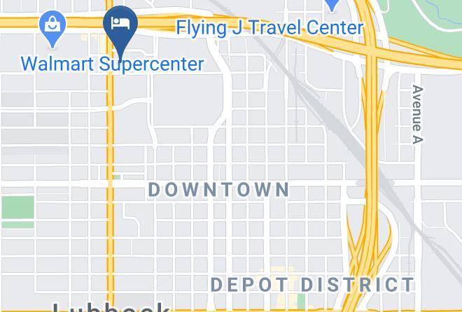 Lubbock - Doubletree By Hilton Lubbock University Area Maps